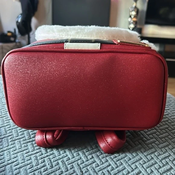 NWT Disney Mickey Mouse Santa Christmas Mini Backpack and Matching Wallet - Picture 11 of 11